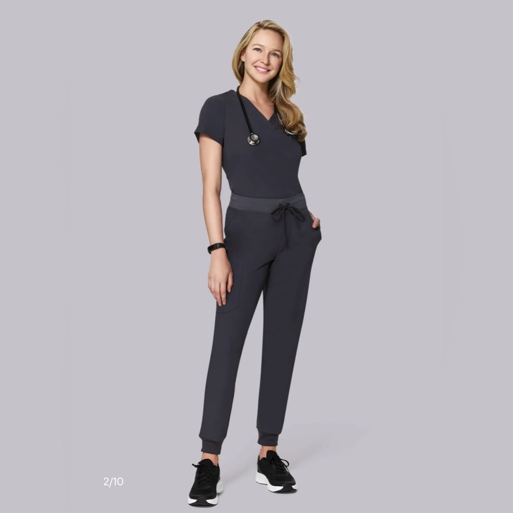 Mandala Scrubs High Waisted Joggers & Top